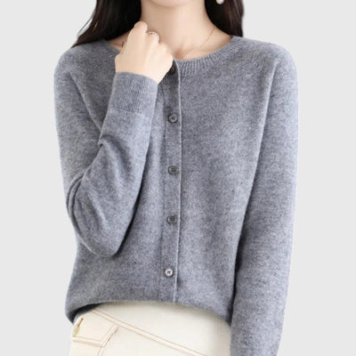 Danita - Elegant Button-Up Cardigan