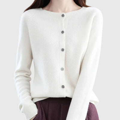Danita - Elegant Button-Up Cardigan