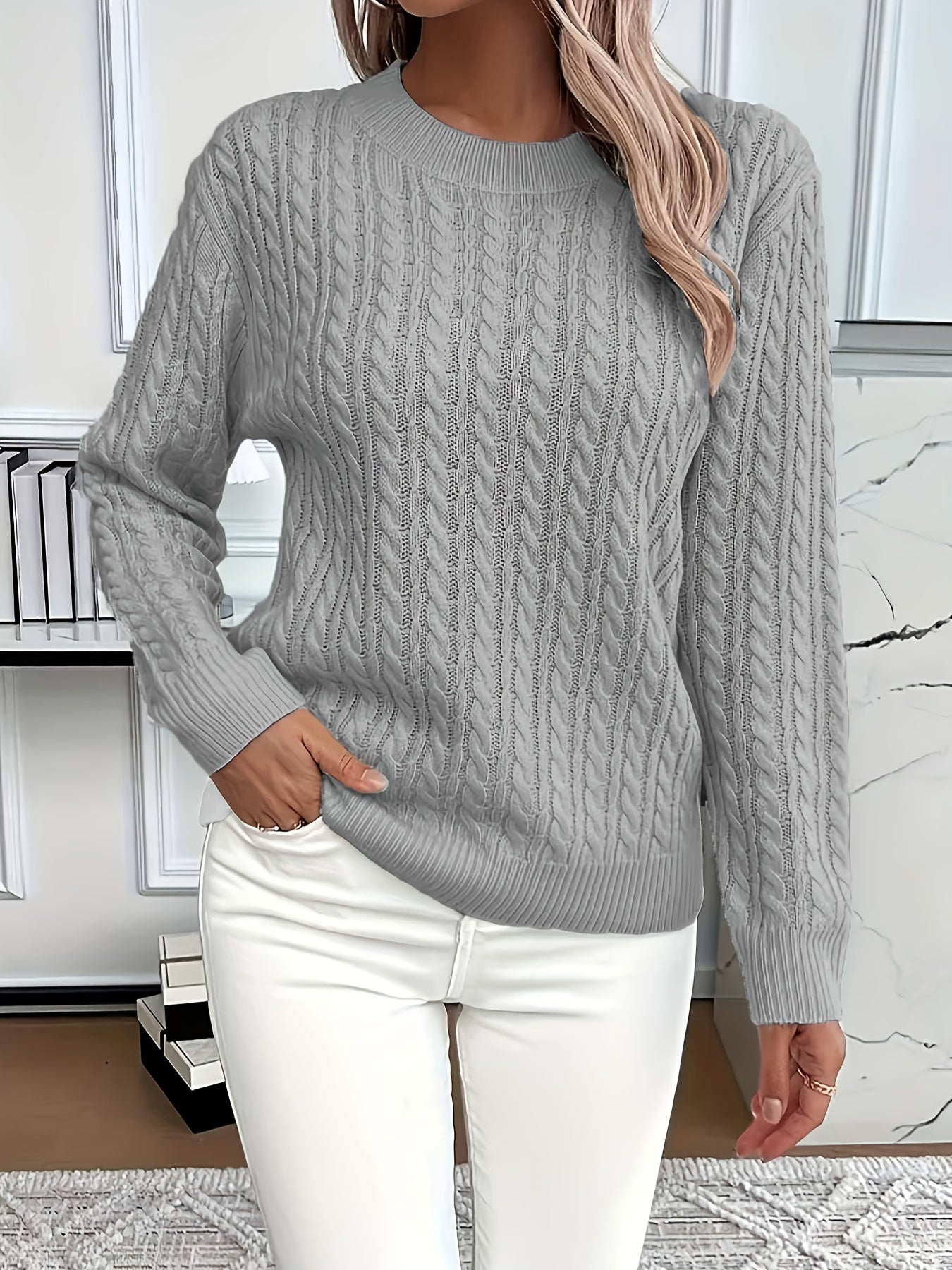 Effie - Elegant Knitted Sweater