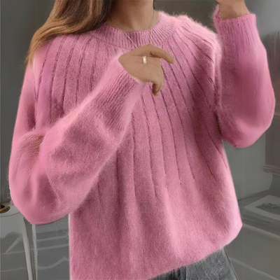 Liv | Elegant Fluffy Jumper
