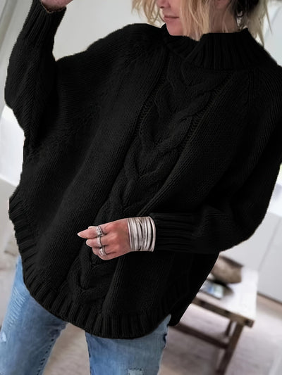 Janelle - Cozy Vintage Cable Knit Sweater