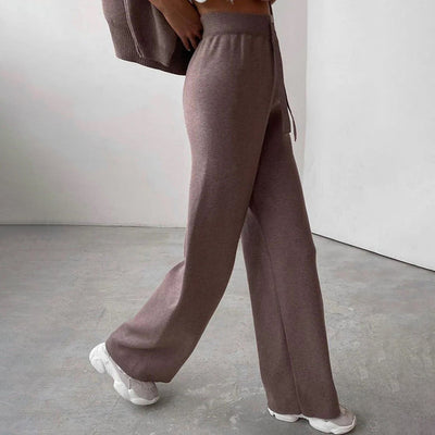 Tracy - Women's Casual Turtleneck Sweater Set