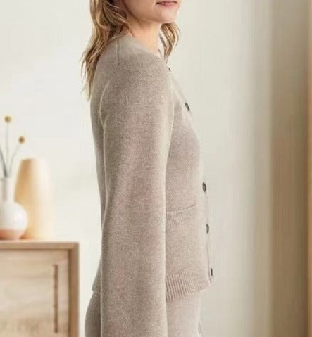 Corey - Women Button-Up Knit Cardigan