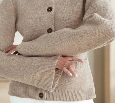 Corey - Women Button-Up Knit Cardigan