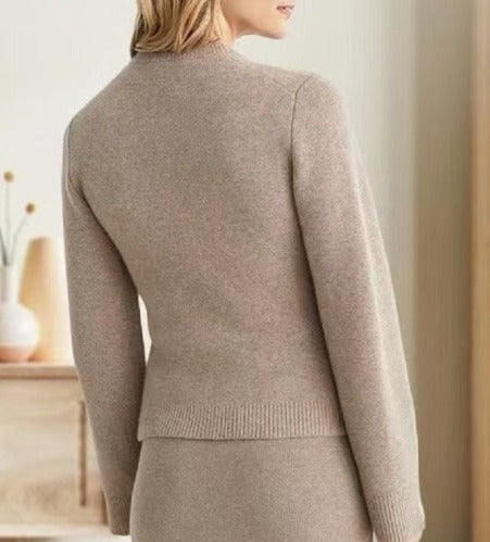 Corey - Women Button-Up Knit Cardigan