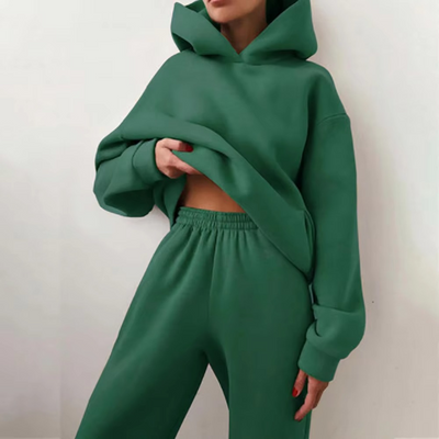 Melissa – Vintage Oversized Jogger Set for Women