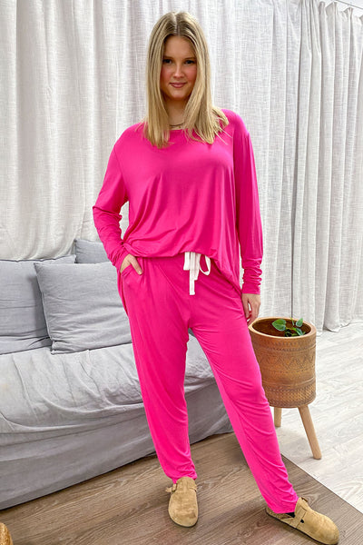 Annalise - The Comfiest PJs Long Sleeved Tee & Pants Set