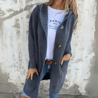 Leah - Elegant Long Cardigan