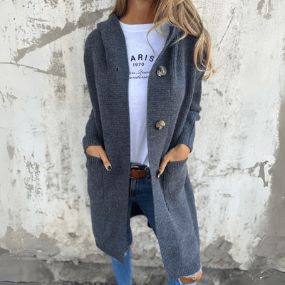 Leah - Elegant Long Cardigan