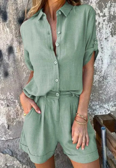 Shelley | Lightweight linen set