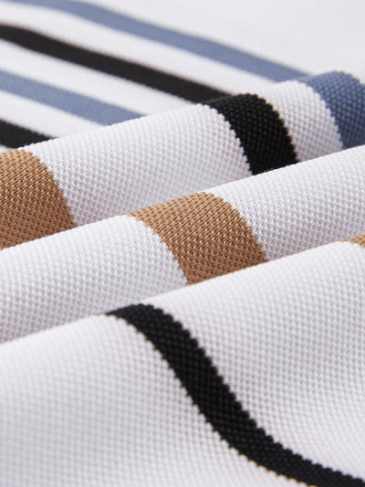 Sunset Stripe Polo